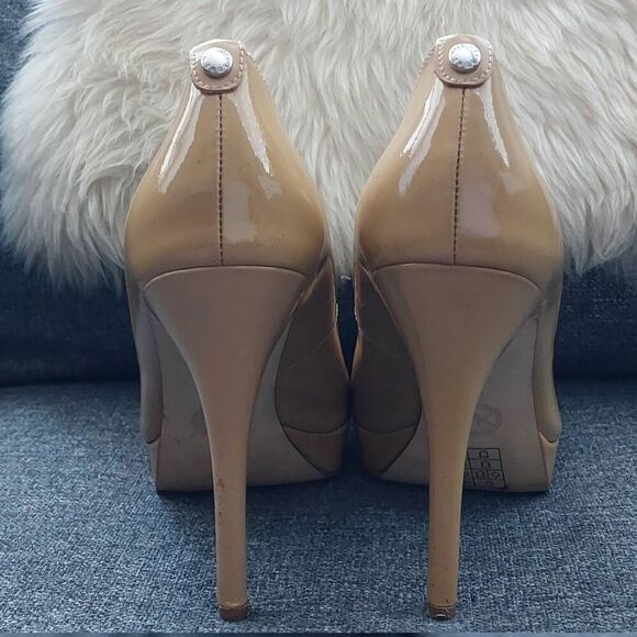 Michael Kors Platform Peeptoe Heels size 9 - Picture 7 of 12